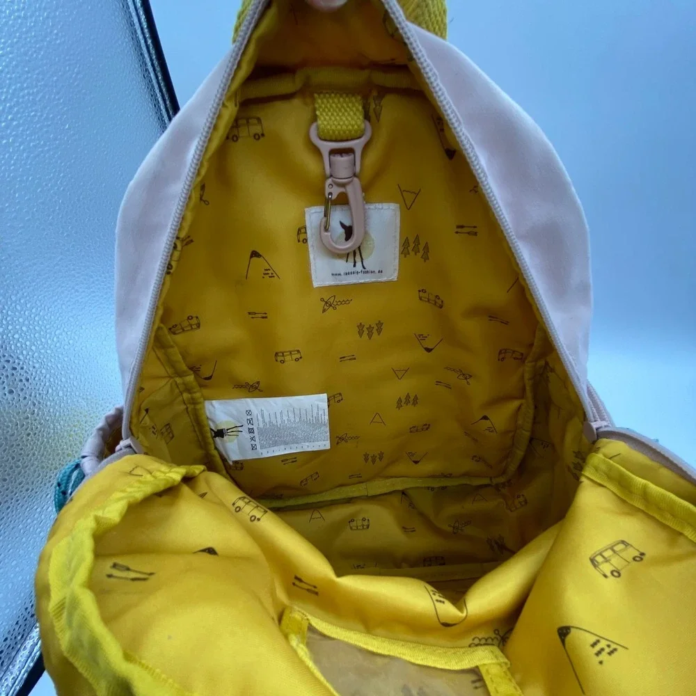 Lässig Kids Small Backpack Blush Pink Stay Wild Teepee Insulated Pocket